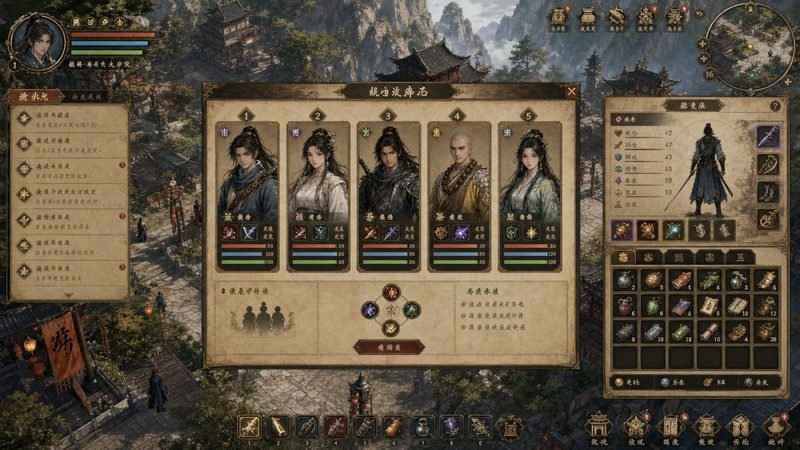 金庸群侠传5爱与死仙狐MOD六周年 六周年版本 演示图 5